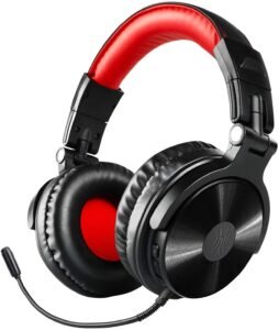 Bluetooth Over Ear Headphones, OneOdio Wired Gaming Stereo Headsets