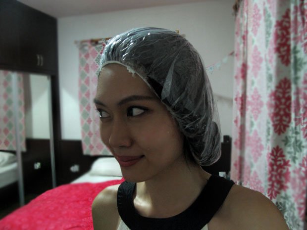 protect airpod by wearing shower cap